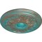 Ekena Millwork Vienna Ceiling Medallion (Fits Canopies up to 3 1/4"), 16 7/8"OD x 5/8"P, Copper Green Patina CM17VICGS - alternate 4